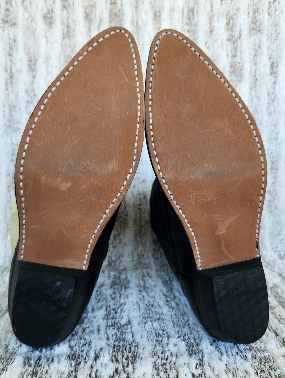 NWT Masterson Western Cowgirl Boots Black Leather #RB887 | Women's Size 12 - Picture 8 of 11